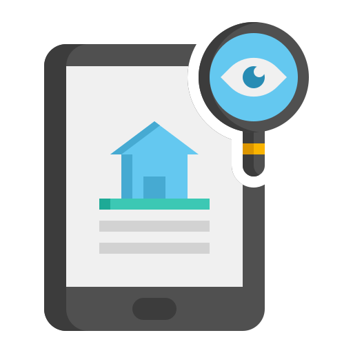 bienes raíces icono gratis