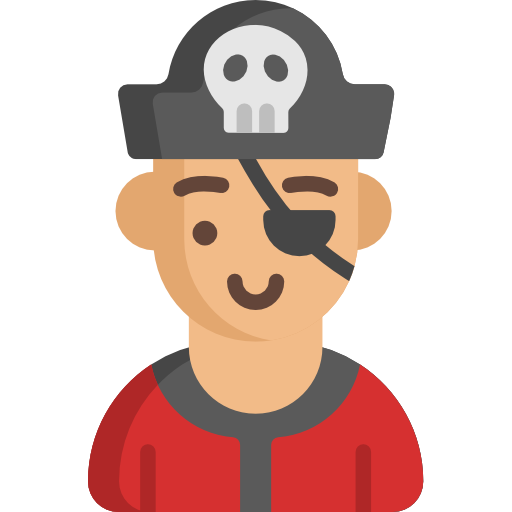 pirata icono gratis