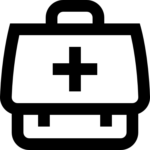 trousse de premiers secours Icône gratuit