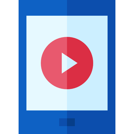 video móvil icono gratis