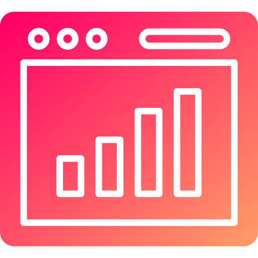 gráfico de barras icono gratis