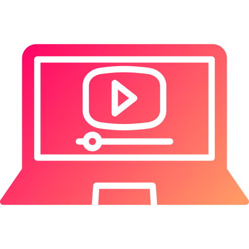 reproductor de video icono gratis