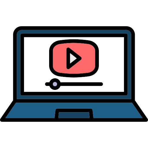 reproductor de video icono gratis