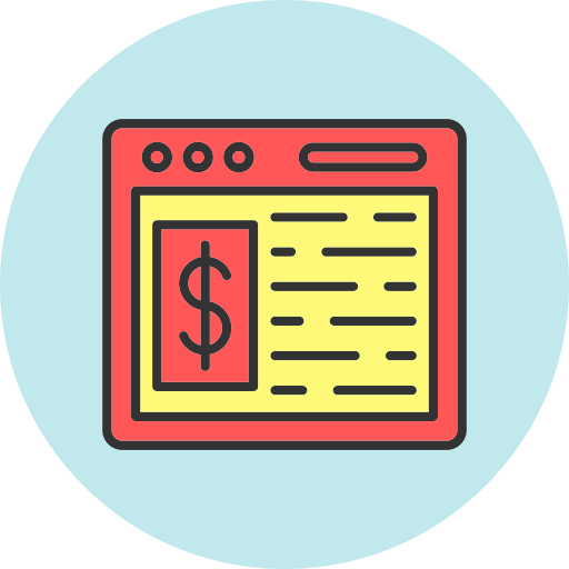 finanzas icono gratis