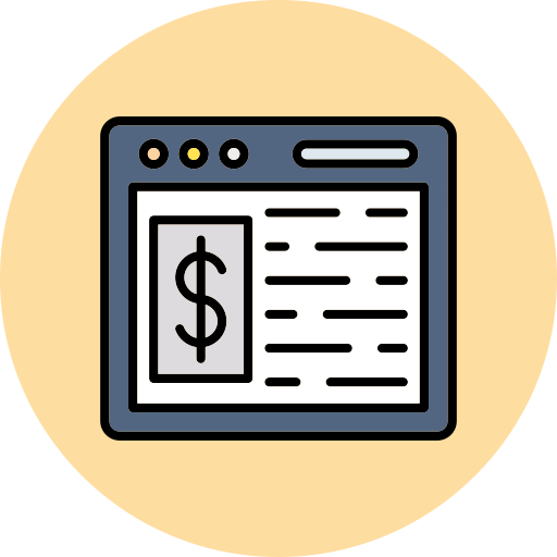 finanzas icono gratis