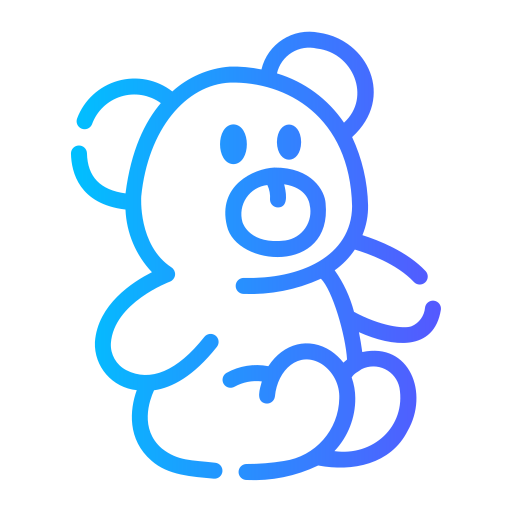 oso de peluche icono gratis