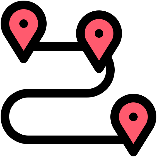 dirección icono gratis