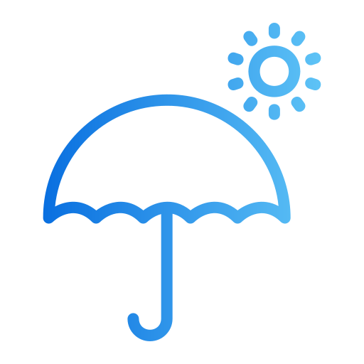 proteccion solar icono gratis