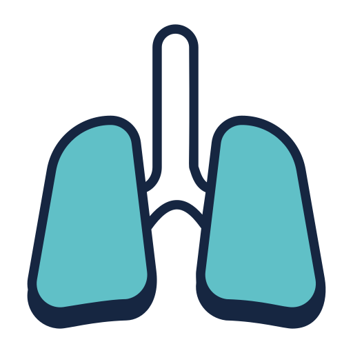 pulmones icono gratis