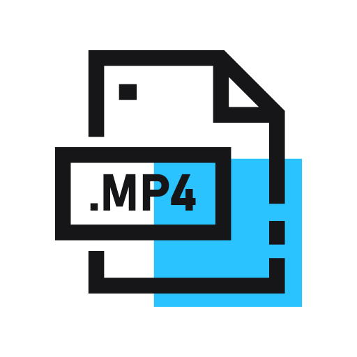 Mp4 free icon