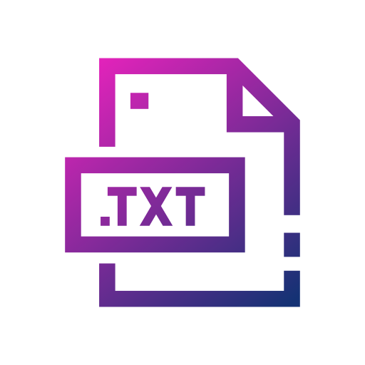 txt icono gratis