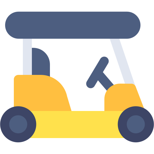carrinho de golfe grátis ícone