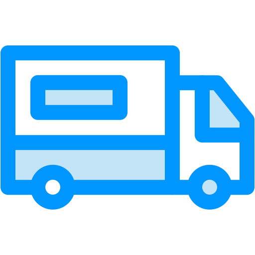 Грузовик доставки бесплатно иконка