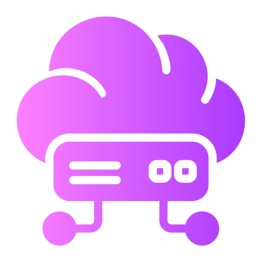almacenamiento en la nube icono gratis