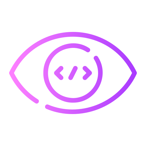 revisión de código icono gratis