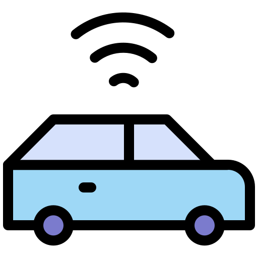 auto inteligente icono gratis