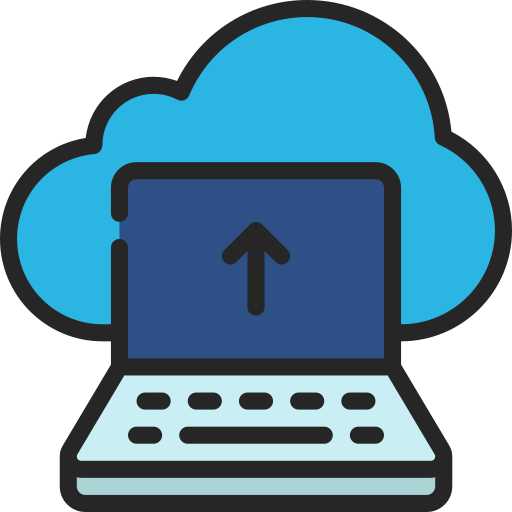computación en la nube icono gratis