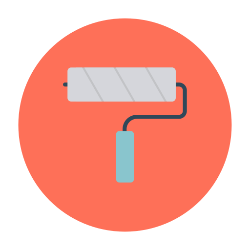 Paint roll free icon Paint roll free icon
