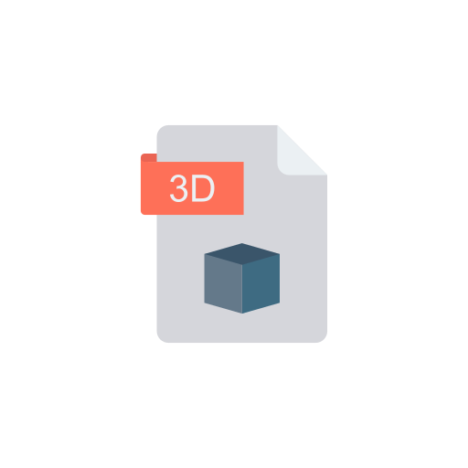 3d file - Free files and folders icons