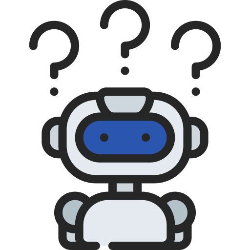 asistente de robot icono gratis