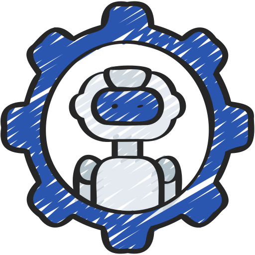 asistente de robot icono gratis