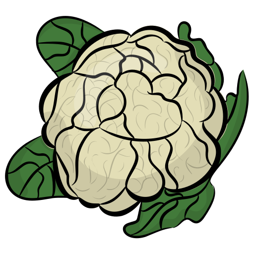 coliflor icono gratis