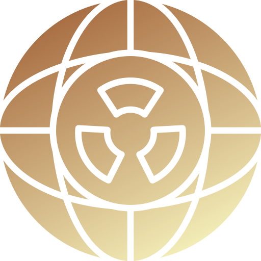 radioactividad icono gratis