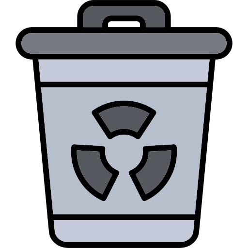 radioactivo icono gratis