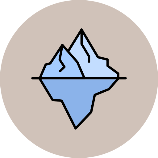 Iceberg free icon Iceberg free icon