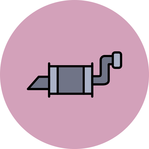 tubo de escape icono gratis