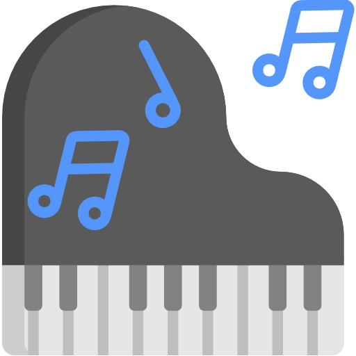 piano icono gratis