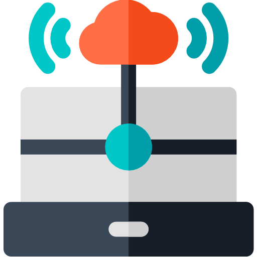 computación en la nube icono gratis