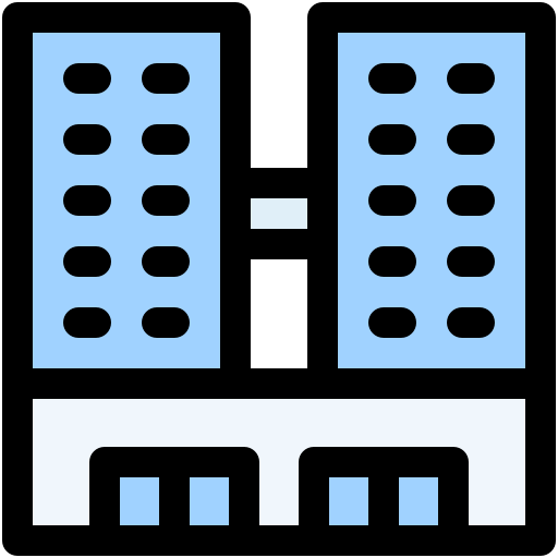 centro comercial icono gratis