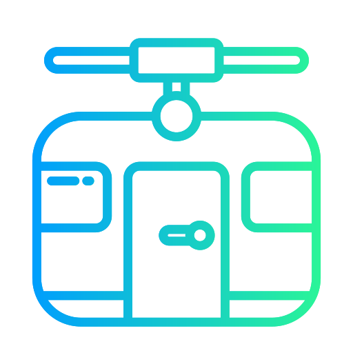 téléphérique Icône gratuit