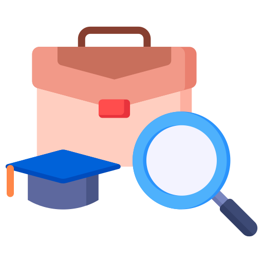 búsqueda de trabajo icono gratis