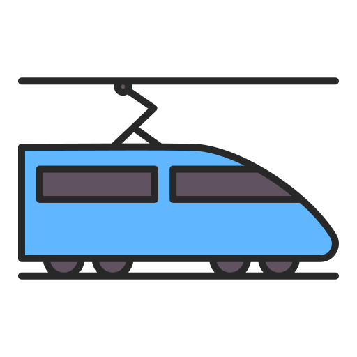 Fast train free icon Fast train free icon