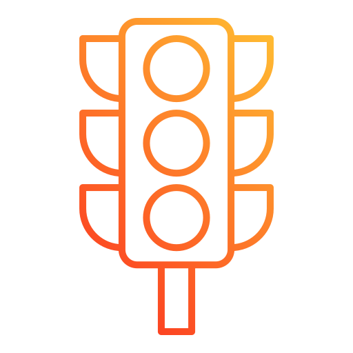 Traffic light free icon