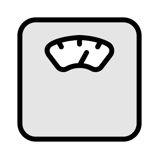 Weight scale free icon Weight scale free icon