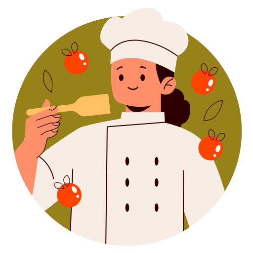 cocinero gratis sticker