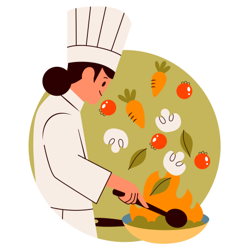 cocinero gratis sticker