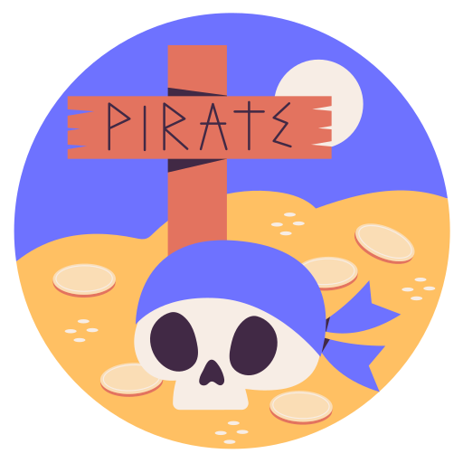 pirata gratis sticker