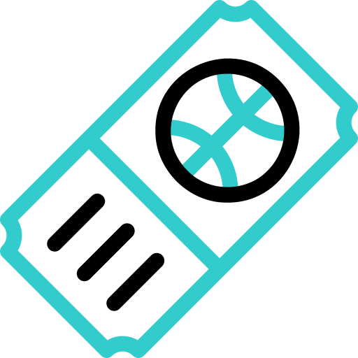 billet Icône gratuit