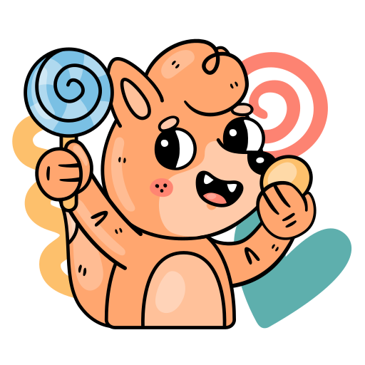 Lollipops free sticker