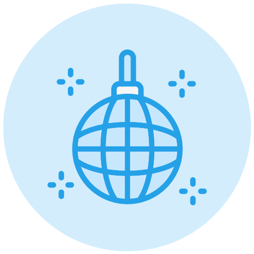 Mirror ball free icon Mirror ball free icon