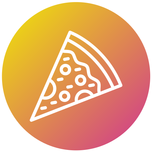 porción de pizza icono gratis