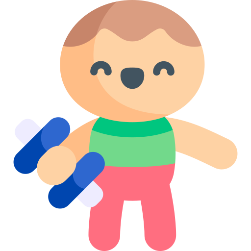 aptitud física icono gratis