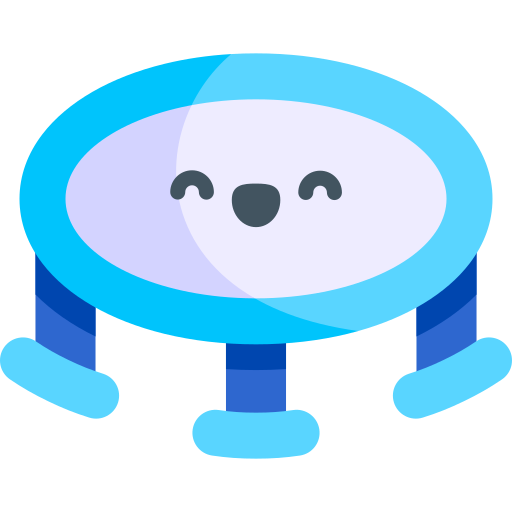 trampolín icono gratis