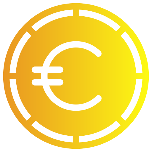 euro icono gratis