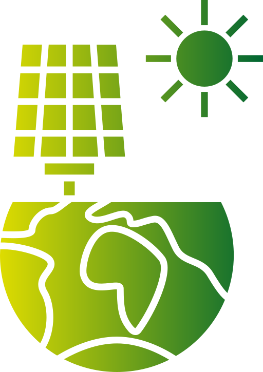 energía solar icono gratis