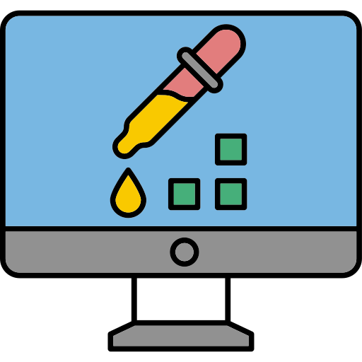 Color picker free icon